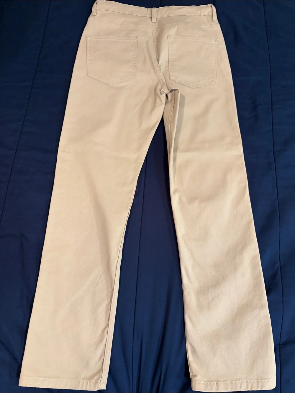 Nautica Beige/Tan Big Boys Straight-Leg Pants